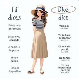 Striped Navy and Cream Skirt